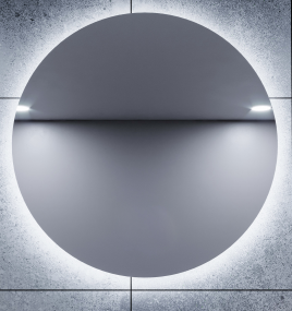 800X30mm LED MIRROR BACKLIT WITH DEMISTER AND TOUCH BUTTON