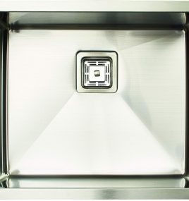 SS SQUARE SINGLE BOWL LAUNDRY TROUGH TOP AND UNDERMOUNT