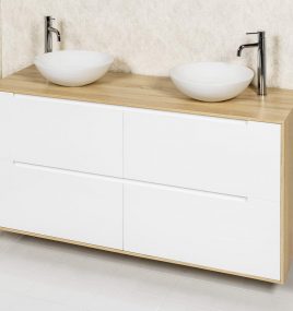 RADLEY+ 1500M11 FLOOR/WALL HUNG CABINET  & COOPER  BASINS