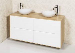 RADLEY+ 1500M11 FLOOR/WALL HUNG CABINET  & COOPER  BASINS