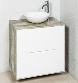 RADLEY+  750M73 FLOOR/WALL HUNG CABINET  & COOPER  BASIN