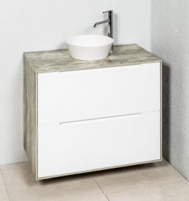 RADLEY+ 900M73 FLOOR/WALL HUNG CABINET  & STUDIO  BASIN