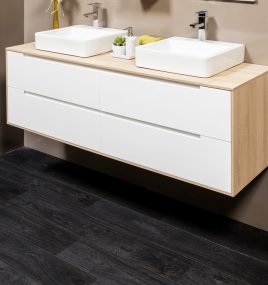 RADLEY 1600 WALL HUNG VANITY & ZIGGY  BASINS