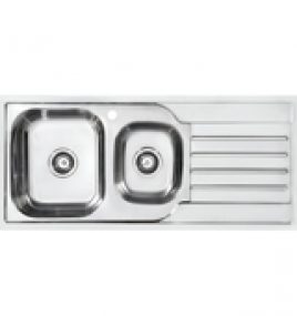 OLYMPIA 1 AND 1/2 BOWL SINK