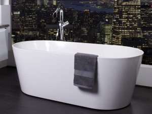 ZARA 1500 WHITE FREESTANDING BATH