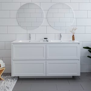 Brighton 1500 Vanity w/ Lecco Plus Polymarble Top